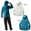 上下セット マック メンズ レディース パノラマバッグインレインスーツ アパレル レインウェア カッパ 通学 通勤 ホワイト 白 ブルー 青 送料無料 Makk...