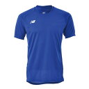 ニューバランス メンズ ゲームシャツ サッカー フットボール フットサル アパレル 競技 トップス 半袖 ブルー 青 New Balance JMTF0486