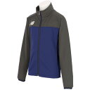 ニューバランス ジュニア キッズ フルジップジャージジャケット アパレル トレーニング ウェア アウター 長袖 通気 ストレッチ 運動 スポーツ ネイビー 送料...