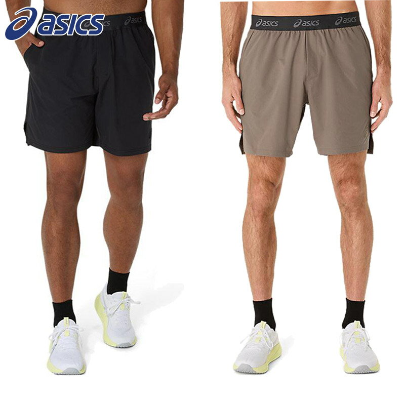 アシックス メンズ ダブルウィーブ7INショーツ アパレル ショートパンツ ウエストバンド 2wayストレッ..