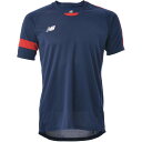 ニューバランス メンズ ゲームシャツ サッカー アパレル 競技 トップス 半袖 トレーニング 運動 スポーツ ネイビー New Balance JMTF0488