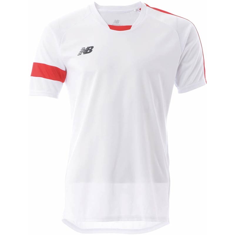 ニューバランス メンズ ゲームシャツ サッカー アパレル 競技 トップス 半袖 トレーニング 運動 スポー..
