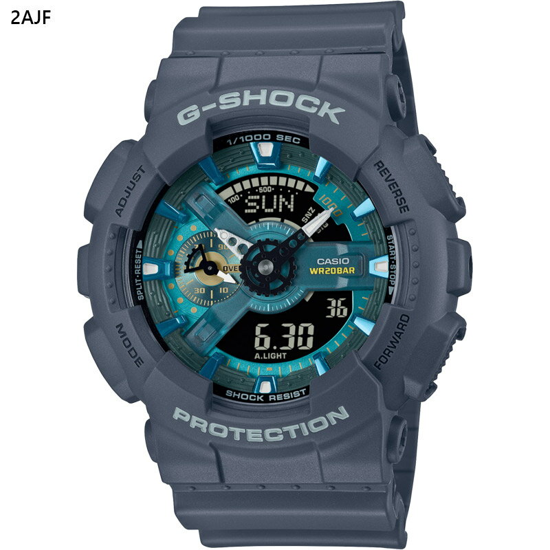 国内正規品 カシオ メンズ G-SHOCK Gショック 時計 ウォッチ 腕時計 20気圧防水 アナデジ OASIS OF DAY AND NIGHT 送料無料 CASIO GA-110AS