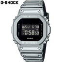国内正規品 カシオ メンズ G-SHOCK Gショック 腕時計 ウォッチ デジタル 長寿命バッテリー 衝撃に強い 20気圧防水 シルバー メタル クール 送料無...