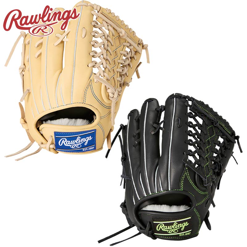 ローリングス レディース 軟式 HOH PRO EXCEL ELITE 外野手用 ジュニア 野球 アクセサリー 競技 グローブ 運動 スポーツ ブラック 黒 ブ...