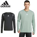 アディダス メンズ ULT HI VIS LS M 陸上 ウェア 競技 ランニング Tシャツ 長袖Tシャツ ロングスリーブ ロンT トレーニング ドライ サムホ...