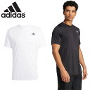 アディダス メンズ M TENNIS CLUB S/S Tシャツ テニス ウェア 競技 ティーシャツ スポーティー CLIMACOOL レギュラーフィット 半袖...