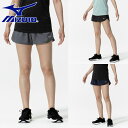 ミズノ レディース ランニング マルチポケットパンツ 4インチ アパレル ランニング トレーニング ジョギング スポーツ 運動 パンツ ショート ボトムス ブラ...