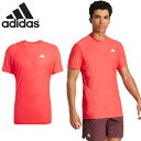 アディダス メンズ M TENNIS FLFT Tシャツ PRO テニス ウェア 競技 スポーティー CLIMACOOL+ スリムフィット クルーネック 半袖 ...