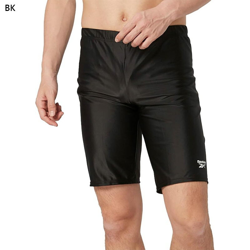 Reebok リーボック ニッキー メンズ スパッツ 水泳 ウェア 水着 ゆったり スイミング アクアビクス フィットネス ブラック 黒 グレー ネイビー 灰色 NIKKI 420750C