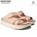 GENUINS レディース GENUINS CORINA サンダル 靴 シューズ コンフォート ヴィーガンフットウェア 厚底ソール 軽量 ピンク 送料無料 GENUINS G104819JT