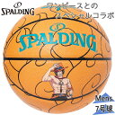 7号球 スポルディング スポーツ メンズ ONE PIECE メラメラの実 バスケットボール アクセサリー 競技 バスケ ボール 合成皮革 ワンピース エース コラボ オレンジ 送料無料 spalding 78-038J