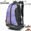 32L スポルディング スポーツ メンズ レディース ケイジャー ONE PIECE ゴムゴムの実 バスケットボール 競技 バスケ バッグ ワンピース ルフィ パープル 紫 送料無料 spalding 40-007PG