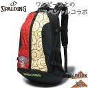 32L スポルディング スポーツ メンズ レディース ケイジャー ONE PIECE ヒトヒトの実 バスケットボール 競技 バスケ バッグ ワンピース チョッパー レッド 赤 送料無料 spalding 40-007PH