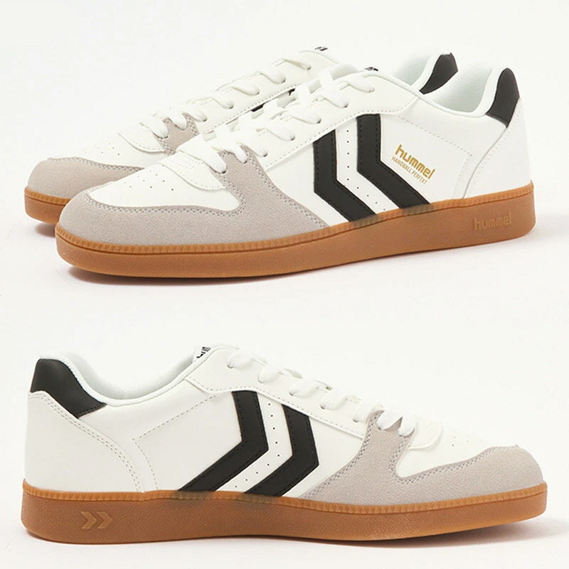 ヒュンメル メンズ HANDBALL PERFEKT SP ハンドボール パーフェクト ローカット スニーカー 靴 シューズ クラシック シンプル スポーティ ホワイト 白 送料無料 hummel HM226303