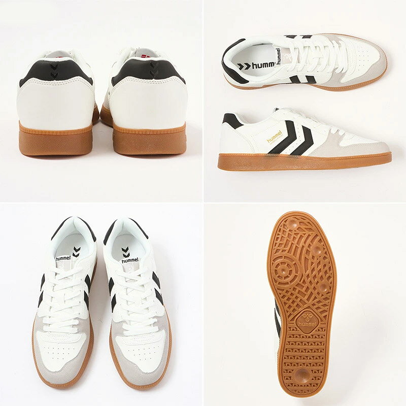 ヒュンメル メンズ HANDBALL PERFEKT SP ハンドボール パーフェクト ローカット スニーカー 靴 シューズ クラシック シンプル スポーティ ホワイト 白 送料無料 hummel HM226303