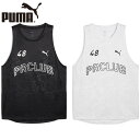 プーマ メンズ M RUN CLUB GRAPHIC タンク アパレル ランニング トップス ノースリーブ 運動 スポーツ ホワイト 白 ブラック 黒 PUMA...