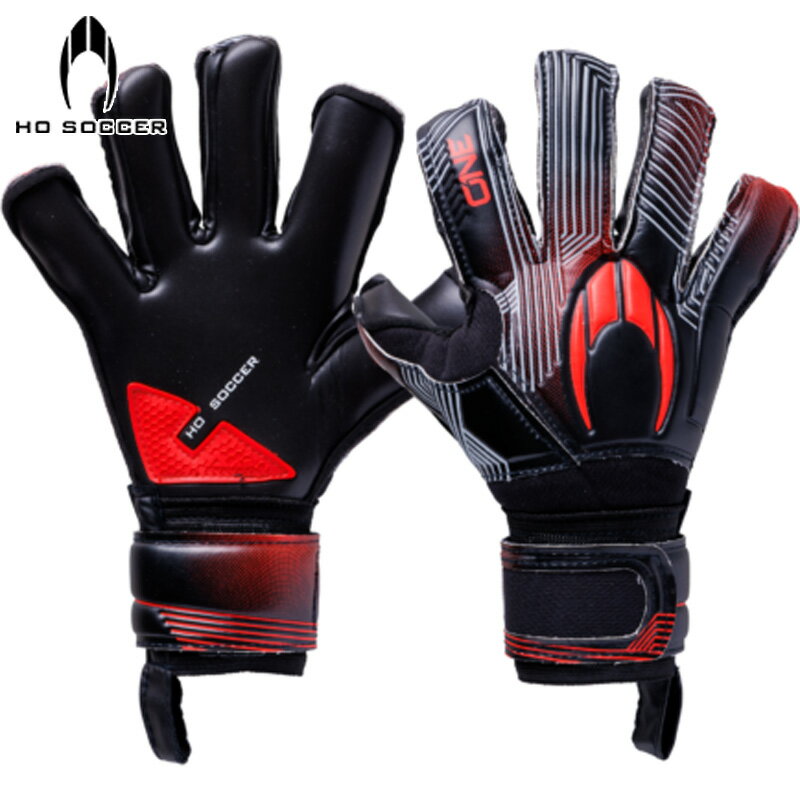 エイチオーサッカー メンズ レディース ワン ロールネガティブ ブレードレッドシャドー サッカー アクセサリー 競技 ゴールキーパーグローブ GK手袋 ブラック...