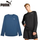 プーマ メンズ RUN VELOCITY ロングスリーブ Tシャツ アパレル ランニング トップス 長袖 吸水速乾 運動 スポーツ ブラック 黒 ブルー 青 P...