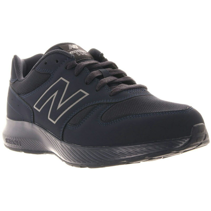 4E 幅広 ワイド ニューバランス メンズ 550 v5 スニーカー 靴 シューズ ウォーキング 旅行 散歩 耐久 ローカット 紐靴 運動 スポーツ ネイビー 送料無料 New Balance MW550AA54E
