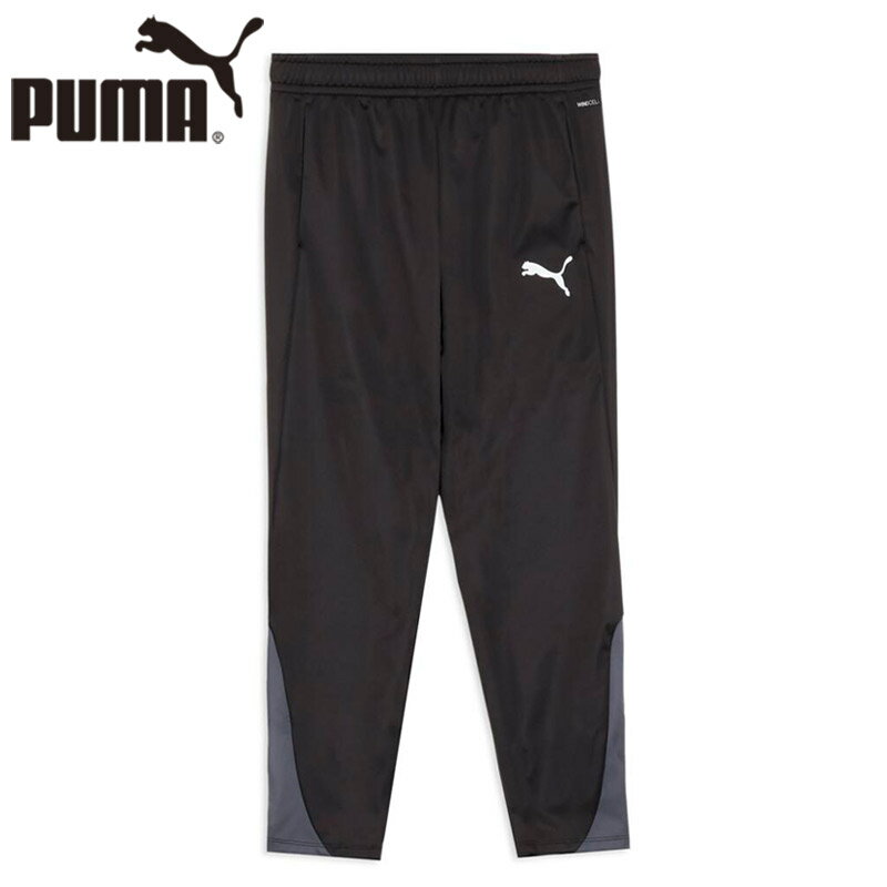 プーマ メンズ メンズ サッカー INDIVIDUAL WINTERIZED 防風 パンツ サッカー アパレル 競技 トレーニング ボトムス 長ズボン ロングパンツ 冬 軽量 ブラック 黒 送料無料 PUMA 660386