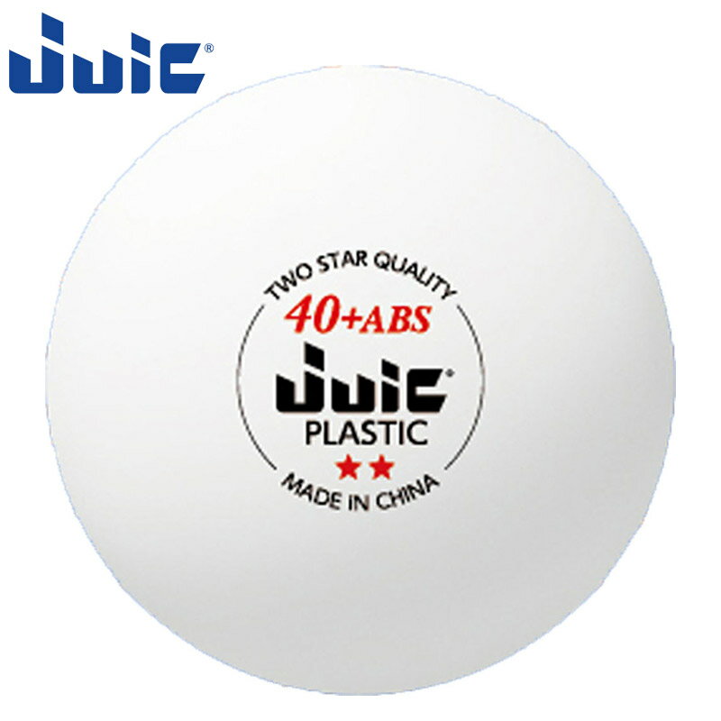 ジュウイック ABSプラスチック2スターボール (1箱/100個入) 卓球 アクセサリー 競技 ボール トレーニング 練習 プラスチック 100球 1箱 ホワイト 白 送料無料 JUIC 7063