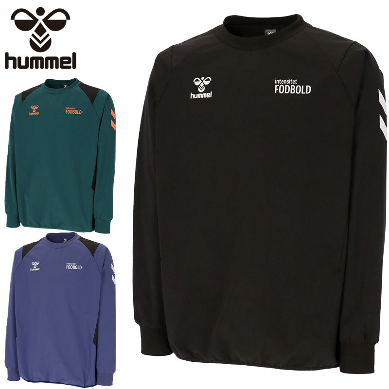 ヒュンメル メンズ ピステトップ サッカー アパレル 競技 トップス 長袖 撥水 雨 ストレッチ 運動 スポ..