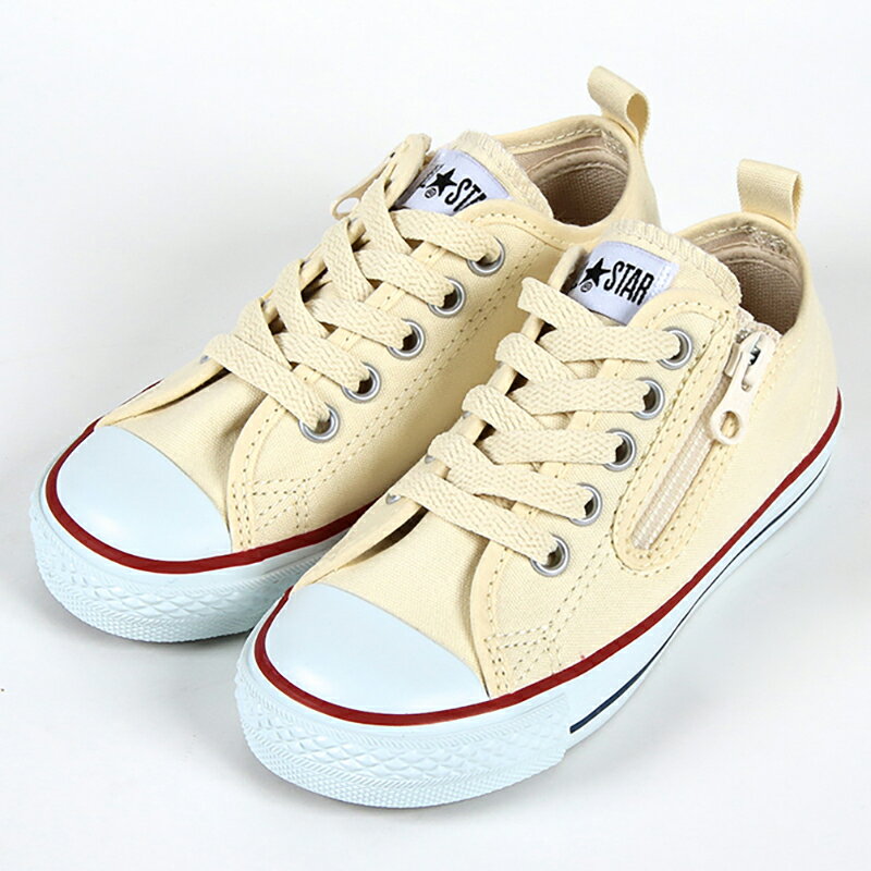 コンバース converse スニーカー キッズ CHILD ALL STAR N Z OX チャイルド オールスター N Z OX ホワイト WHITE キナリ 15cm 16cm 17cm 18cm 19cm 20cm 21cm 22cm 靴 シューズ ファスナー 定番 あす楽