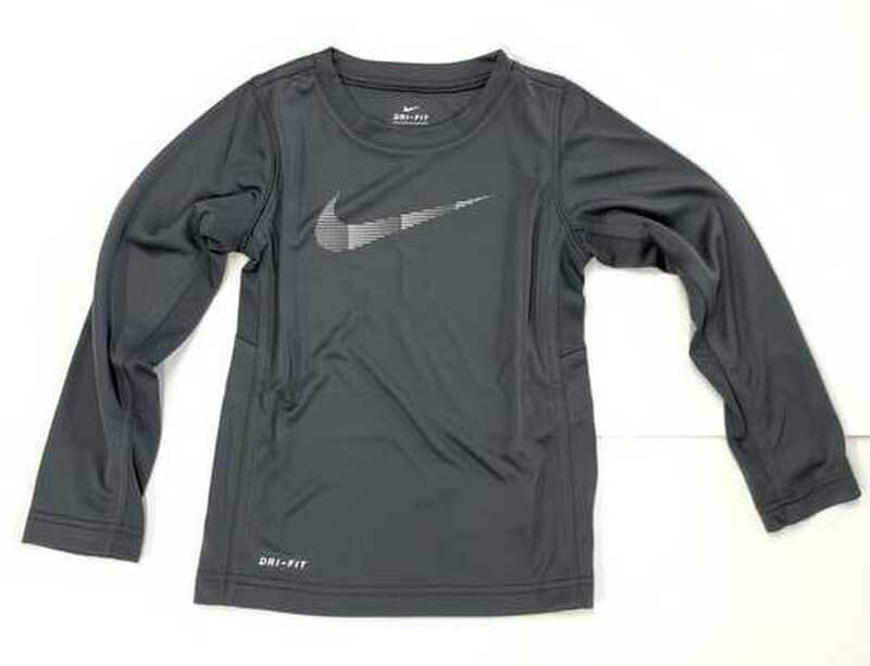 クーポン配布中 ナイキ FLA NIKE アパレル キッズ FLA-86F695 (693) TROPHY TOP アンスラサイト ジュニア 長袖Tシャツ 上 ジュニア NIKE ロンT ルームウェア 20SS