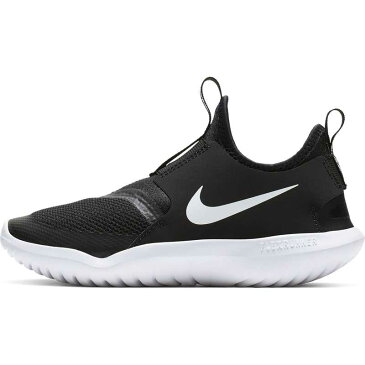 ナイキ NIKE スニーカー キッズ NJP-AT4663001 ナイキ フレックス ランナー PS（AT4663） (001)ブラック／ホワイト スリッポン キッズシューズ ジュニア スニーカー スリッポン 女の子 男の子 子ども 通園 通学 あす楽