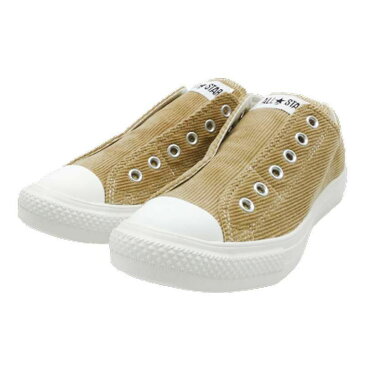 コンバース CONVERSE スニーカー レディース 31306800 ALL STAR LIGHT CORDUROY SLIP OX オールスター ライト コーデュロイ ベージュ メンズ 軽量 靴 シューズ あす楽