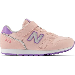 クーポン配布中！ニューバランス NEW BALANCE スニーカー キッズ YV373XK2 M (XK2)ピンク PINK ジュニア 運動靴 通学 体育 運動会 子供靴 マジック テープ バンド ベルト ベルクロ 女の子 ガールズ ランニング トレーニング マラソン 靴 シューズ 22FW あす楽