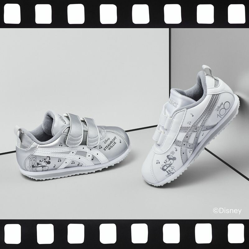 アシックス ジュニア キッズ IDAHO MINI DISNEY100 男の子 女の子 靴 シューズ 送料無料 asics 1144A328のサムネイル