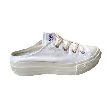 コンバース converse スニーカー レディース ALL STAR LIGHT PLTS MULE SLIP OX オールスター ライト PLTS ミュール スリップ OX 304161 ホワイト 靴 シューズ ミュール サボサンダル スリッポン レディース スニーカー 厚底
