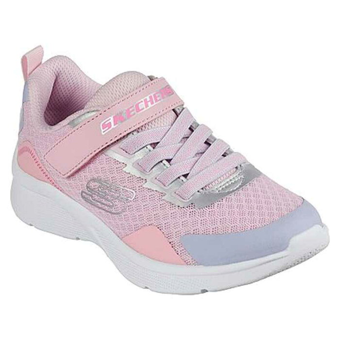 スケッチャーズ SKECHERS スニーカー キッズ SKJ-302348L MICROSPEC - BRIGHT RETROS (PKMT)PINK/MULTI ジュニア 靴 シューズ