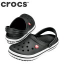 クロックス crocs 11016 W レディース クロッグサンダル crocband™ クロックバンド™ バックストラップ ジビッツホール 軽量 クッション性 ブラックの商品画像