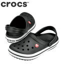 クロックス crocs 11016 M メンズ クロッグサンダル crocband™ クロックバンド™ バックストラップ ジビッツホール 大きいサイズ対応28.0cm ブラックの商品画像