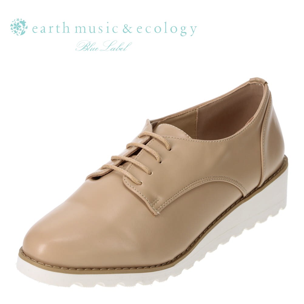 アースミュージックアンドエコロジー earth music&ecology EME-762 レディース靴 靴 シューズ 3E相当 カジュアルシューズ サイドゴア 厚底 厚めソール 人気 デザイン オーク