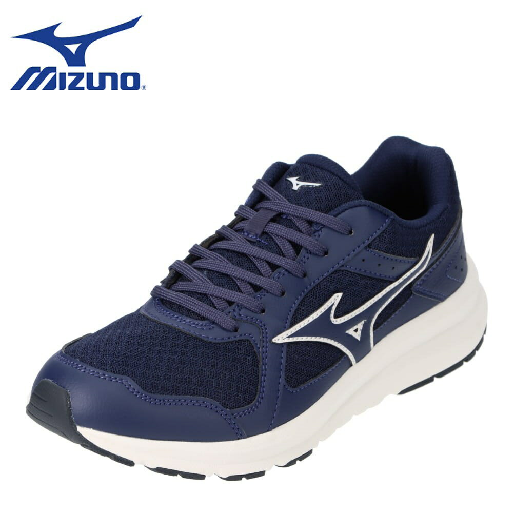 ミズノ ミズノ MIZUNO B1GE220114 メンズ靴 靴 シューズ 4E相当 スポーツシューズ ウォーキングシューズ 幅広 ワイド 4E WAVE FREERIDE SW ファスナー付き 履きやすい ネイビー