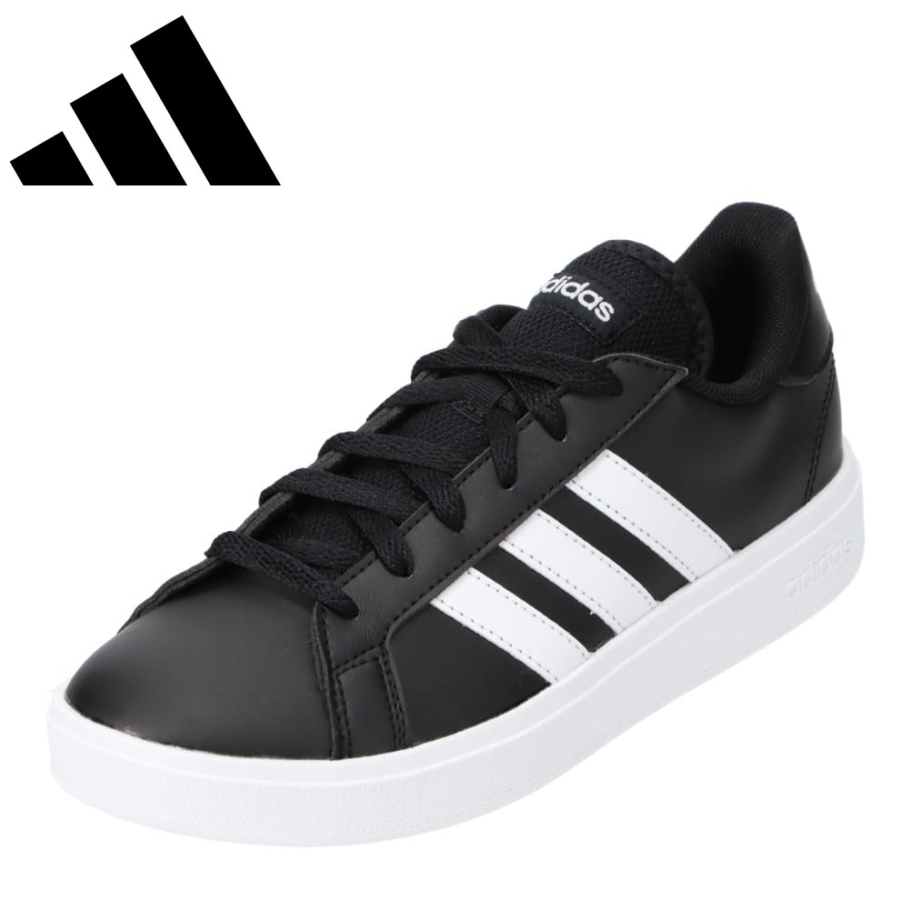 【楽天スーパーSALE★最大50％OFF】アディダス adidas GW9262 レディース靴 靴 シューズ ローカットスニーカー GRANDCOURT TD トレーニングシューズ スポーツ ランニング 運動 ブランド 人気 ブラック×ホワイト