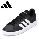 アディダス adidas GW9251 メンズ靴 靴 シューズ ローカットスニーカー GRANDCOURT BASE 2.0 M コートタイプ 人気 ブランド ブラック×ホワイト