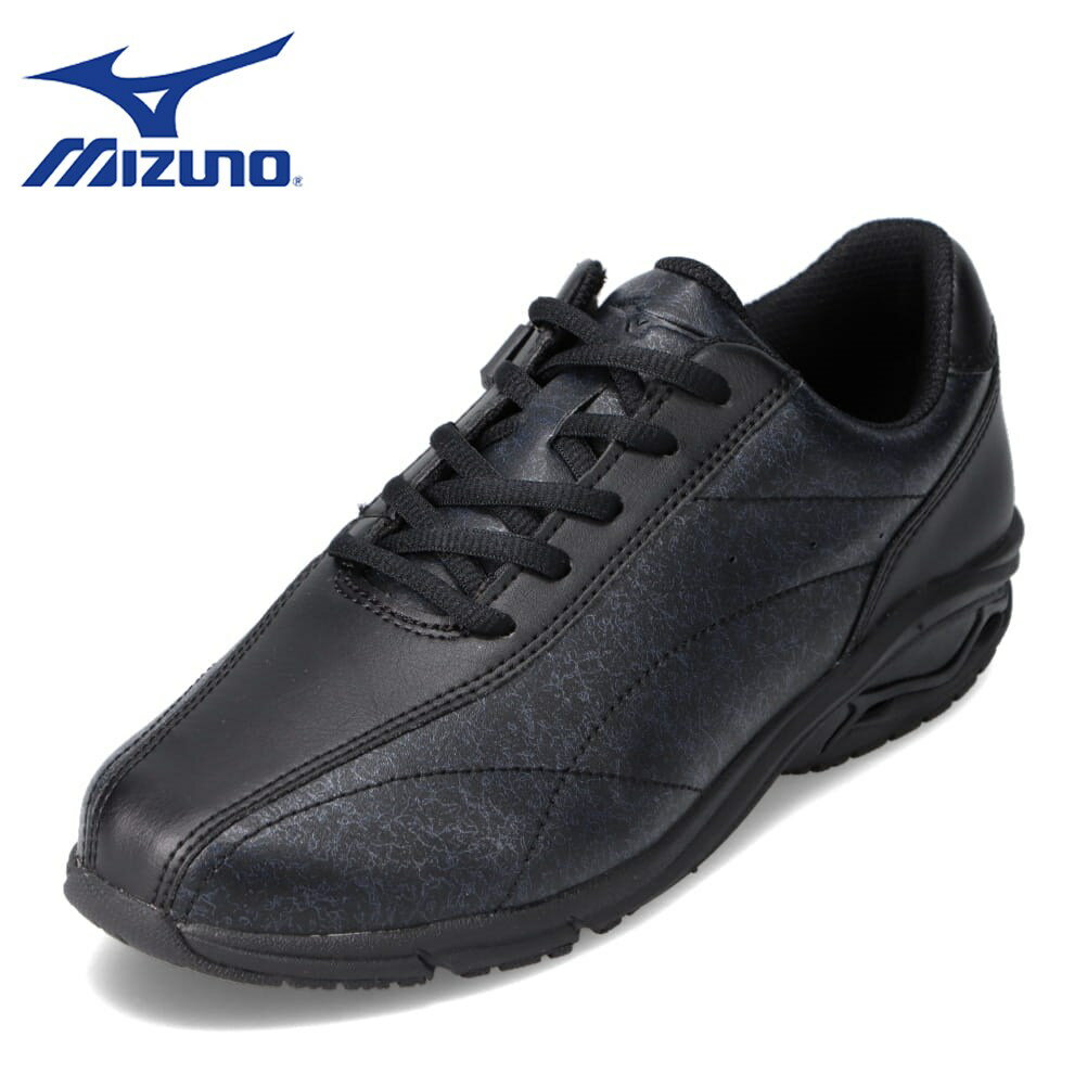 ミズノ MIZUNO B1GL220209 レディース靴 靴 シューズ 4E相当 ローカットスニーカー スポーツシューズ NS WALK 5 ウォーキング ランニング スポーツ 幅広 ウォーキング ランニング ジム 運動 人気ブランド ブラック