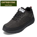 セダークレスト×キャプテンスタッグ CEDAR CREST×CAPTAIN STAG CCC-101 メンズ靴 靴 シューズ 3E相当 アウトドアシューズ 厚底 スニーカー 防水 雨の日 晴雨兼用 メッシュ 通気性 人気 ブランド コラボ ブラック