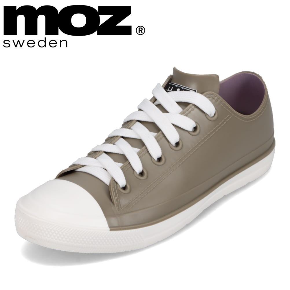 モズ スウェーデン MOZ sweden ZZB8416 レディース 靴 シューズ 2E相当 レインシューズ 防水 ローカット 雨 晴雨兼用 雨靴 雨の日 雨対策 履きやすい 歩きやすい 人気 ブランド グレー