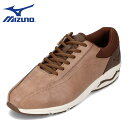 ミズノ MIZUNO B1GR220251 メンズ靴 靴 シューズ 4E相当 ローカットスニーカー ウォーキングシューズ NS WALK 5 幅広 蒸れにくい 履きやすい 限定 人気 ブランド ブラウン