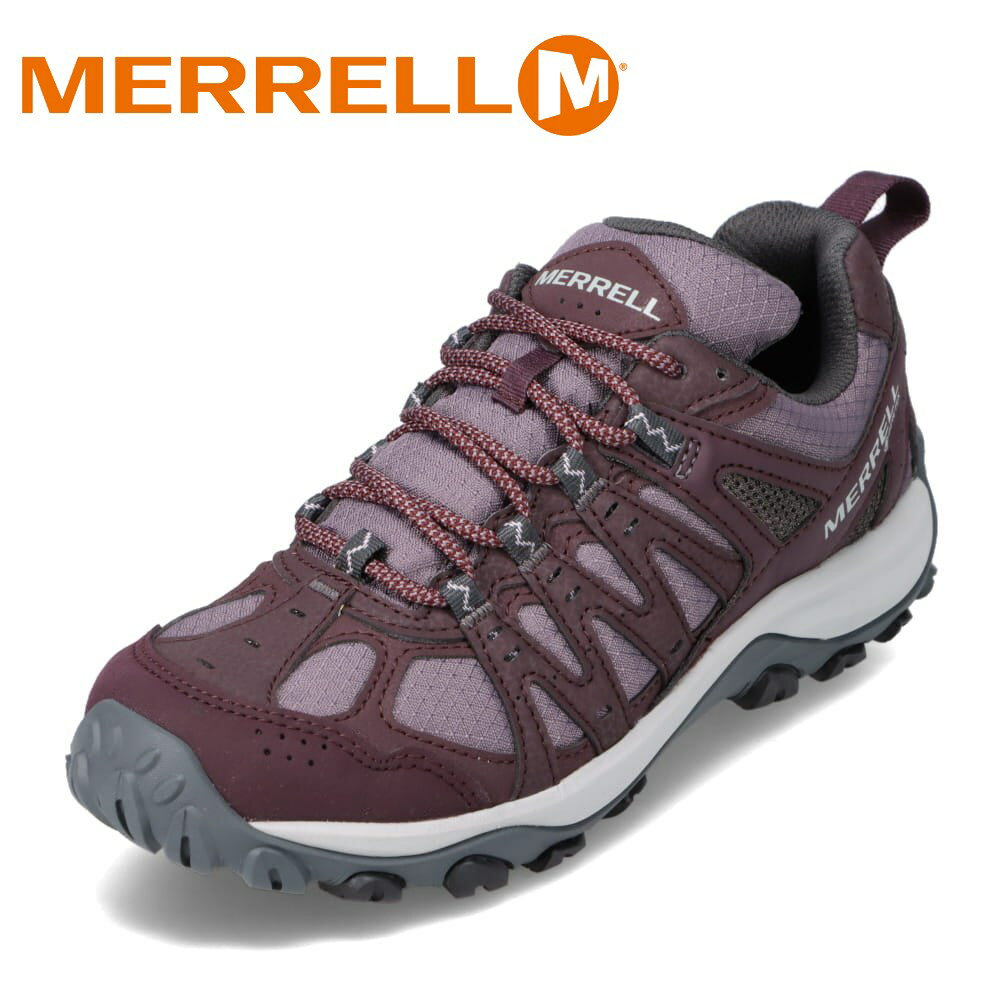 メレル MERRELL J036858 レディース靴 靴 シューズ 2E相当 ローカットスニーカー スポーツシューズ 防水 雨の日 晴雨兼用 アウトドア キャンプ 人気 ブランド バーガンディー