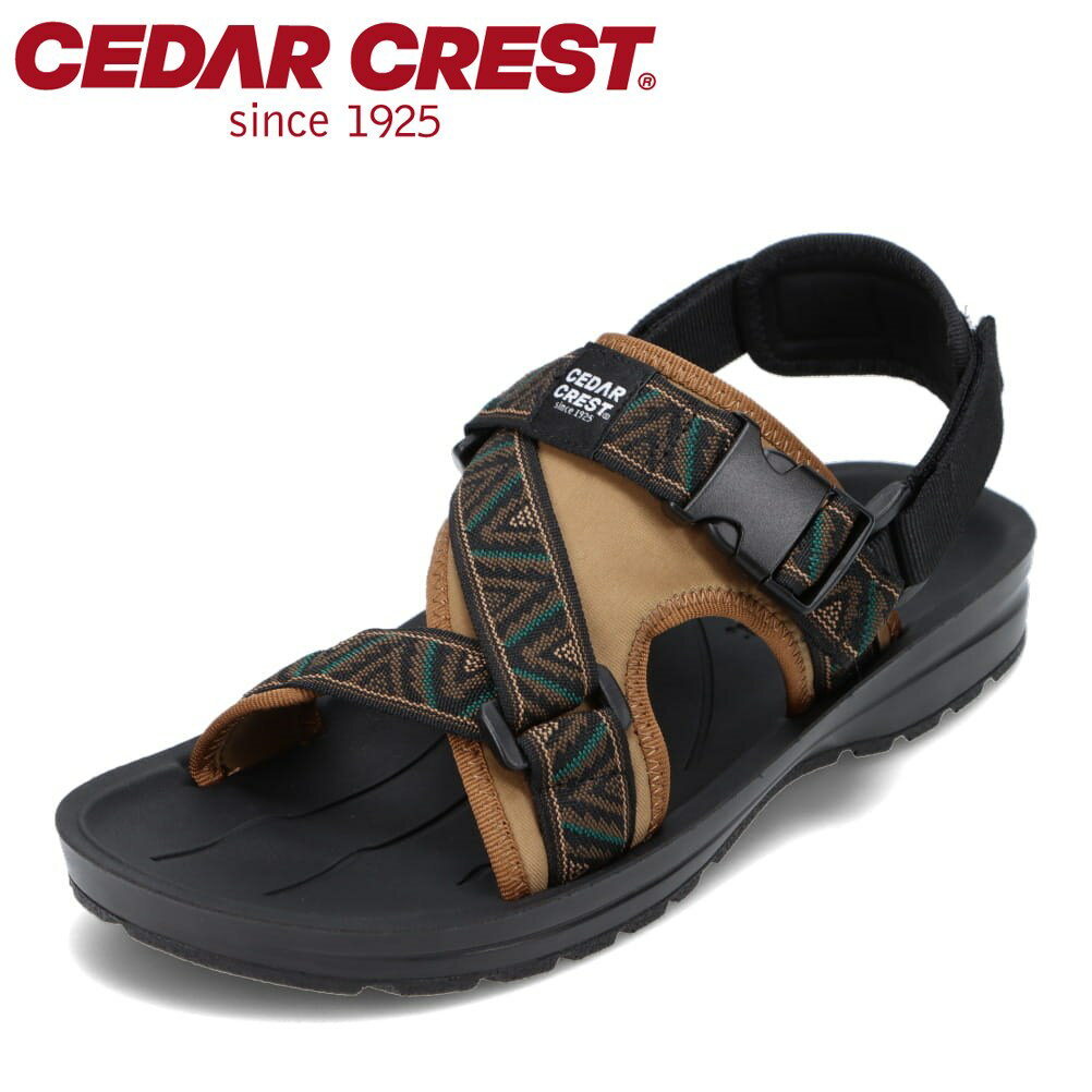セダークレスト CEDAR CREST CC-1452 メンズ靴 靴 シューズ 2E相当 スポーツサンダル スポサン 2WAY 定番 人気 ブランド べージュ