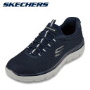 スケッチャーズ ウォーキングシューズ メンズ 【全品P10倍！9日&10日20:00～4H限定】スケッチャーズ SKECHERS 52811 メンズ靴 靴 シューズ 3E相当 スニーカー ウォーキングシューズ SUMMITS ローカットスニーカー メッシュ 屈曲性 クッション性 人気 ブランド ネイビー