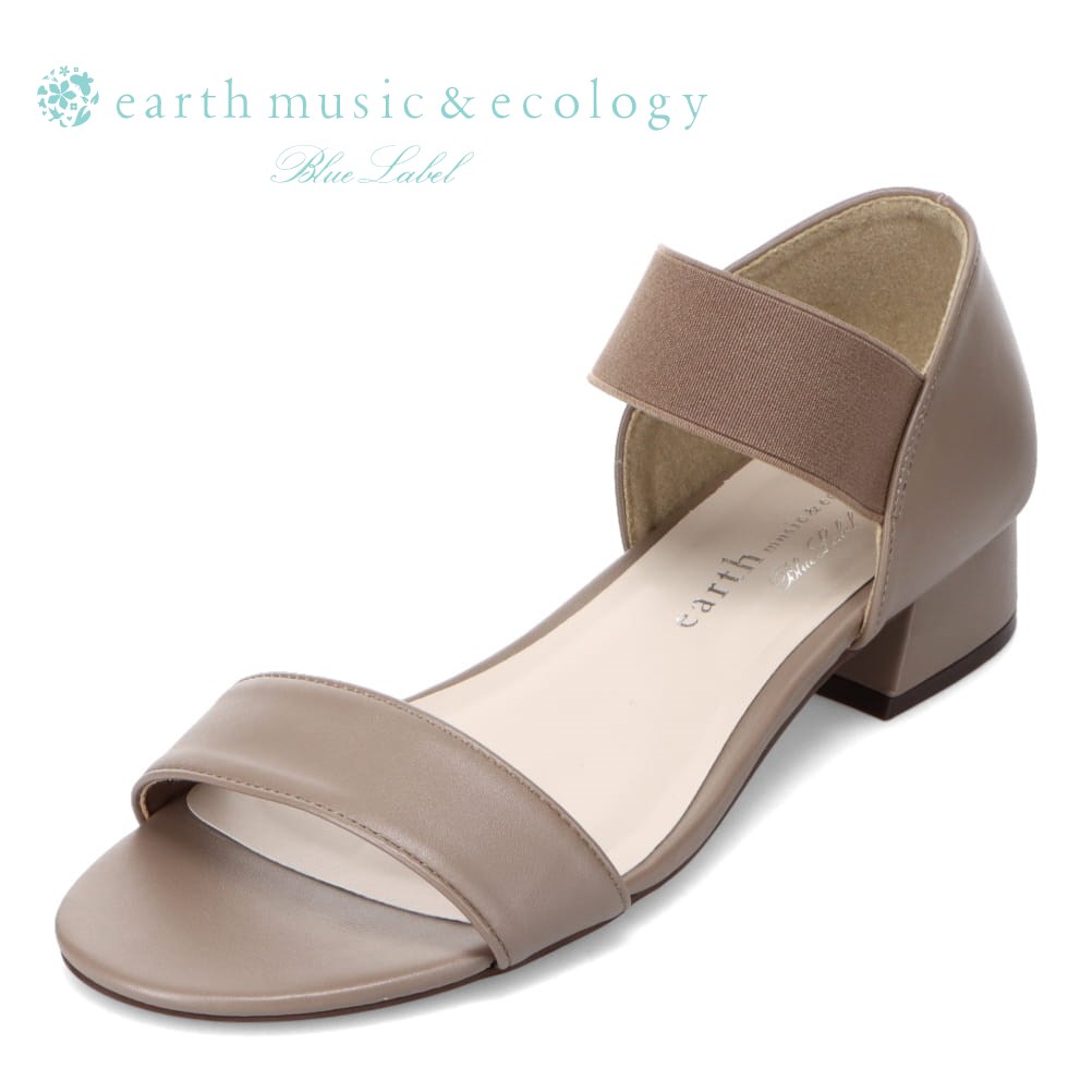 楽天靴・チヨダ楽天市場店アースミュージックアンドエコロジー earth music&ecology EM-132 レディース靴 靴 シューズ 3E相当 サンダル シンプル ゴム アースカラー 人気 ブランド オーク