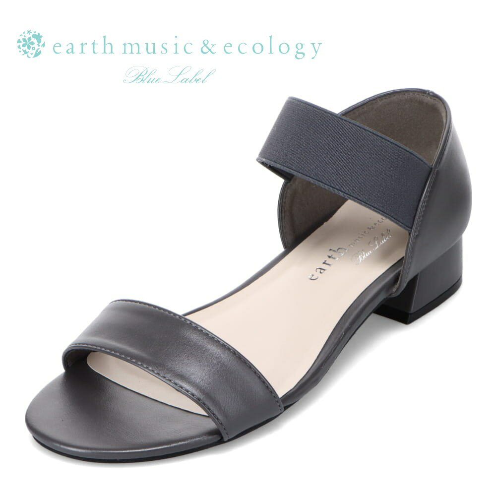 楽天靴・チヨダ楽天市場店アースミュージックアンドエコロジー earth music&ecology EM-132 レディース靴 靴 シューズ 3E相当 サンダル シンプル ゴム アースカラー 人気 ブランド グレー